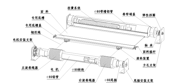 濟南電動窗簾